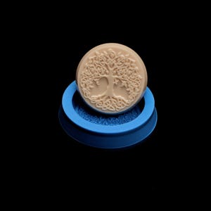Siliconen mal levensboom - 50 mm gietvorm heilige geometrie voor hars, epoxy, was, zeep en doe-het-zelvers