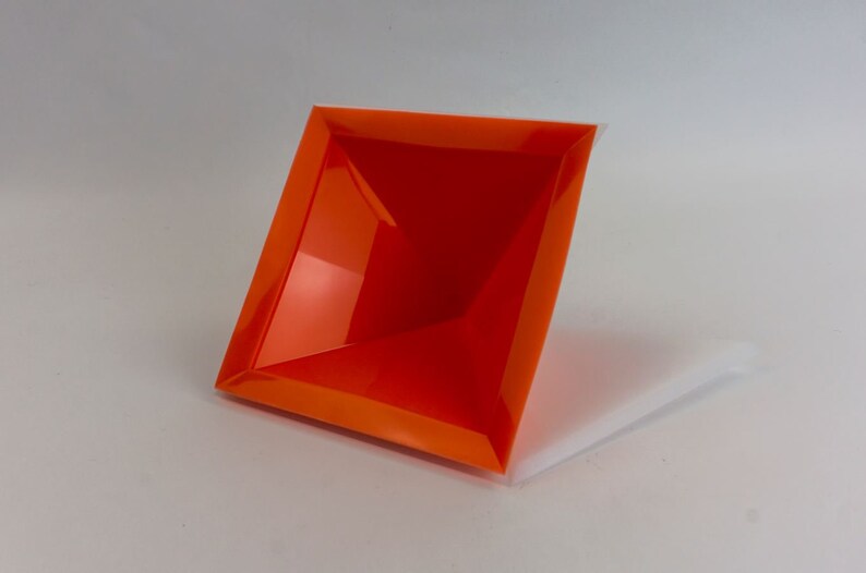120mm base 8 sided Cheops Pyramid Silicone Mold Mould