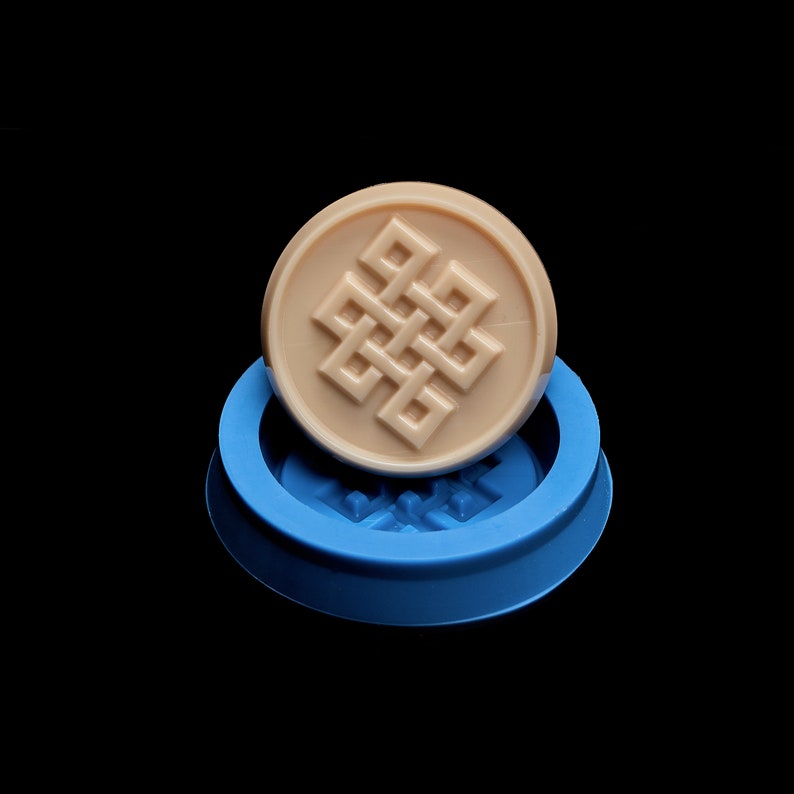 50mm Infinity Knot Orgonite and Soap making Silicone Mold for Resinart