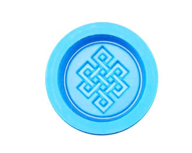 50mm Infinity Knot Orgonite and Soap making Silicone Mold for Resinart