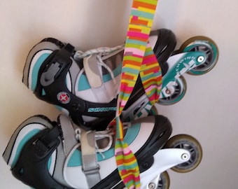 レトロストライプ スケートリーシュ