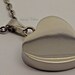 Chunky Heart Cremation Urn Pendant - Keepsake Charm Necklace - Holds Ashes Fur Sand - Engraving/Personalised/Bespoke Unique Funeral Vial