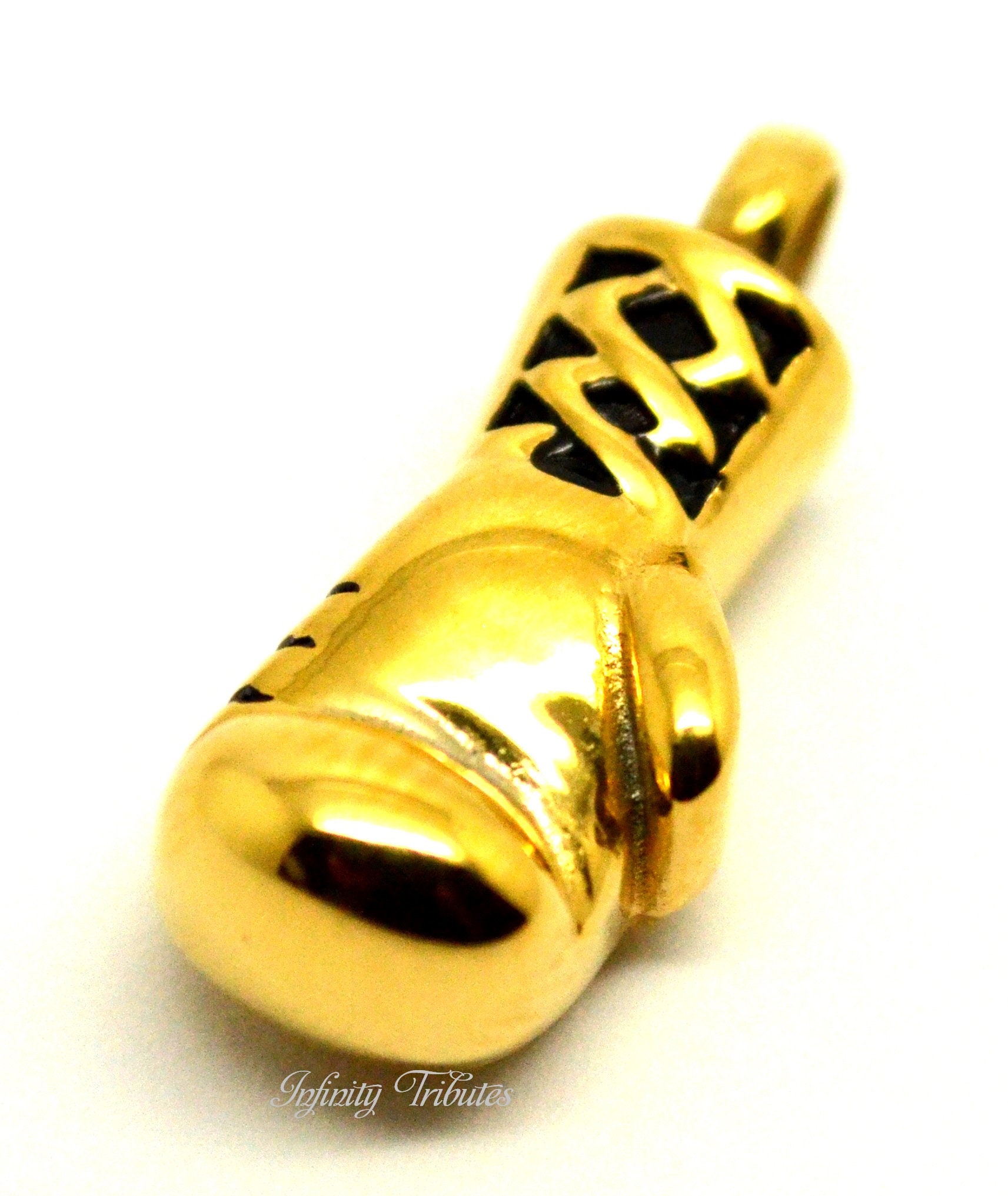 Boxing Glove Cremation Urn Necklace 24k Gold Plated Keepsake Etsy UK