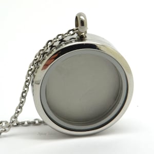 Cremation Urn Pendant - Keepsake Charm Necklace - Holds Ashes Fur Sand - Engraving/Personalised/Bespoke Funeral Vial Photo Hair Flowers