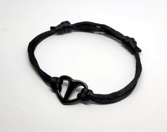 Urne Armband - Seil Herz Andenken Armreif - Hält Asche Fell Sand Haar etc- Einzigartige Funeral Vial UK