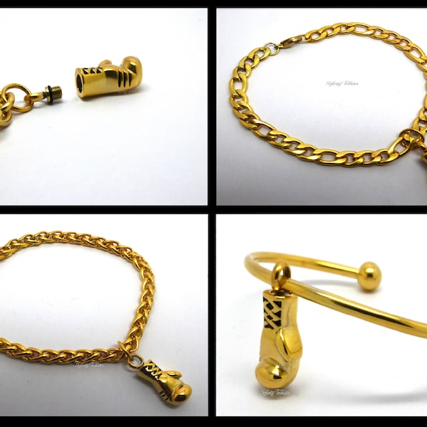 Urn Boxing Glove Necklace Etsy