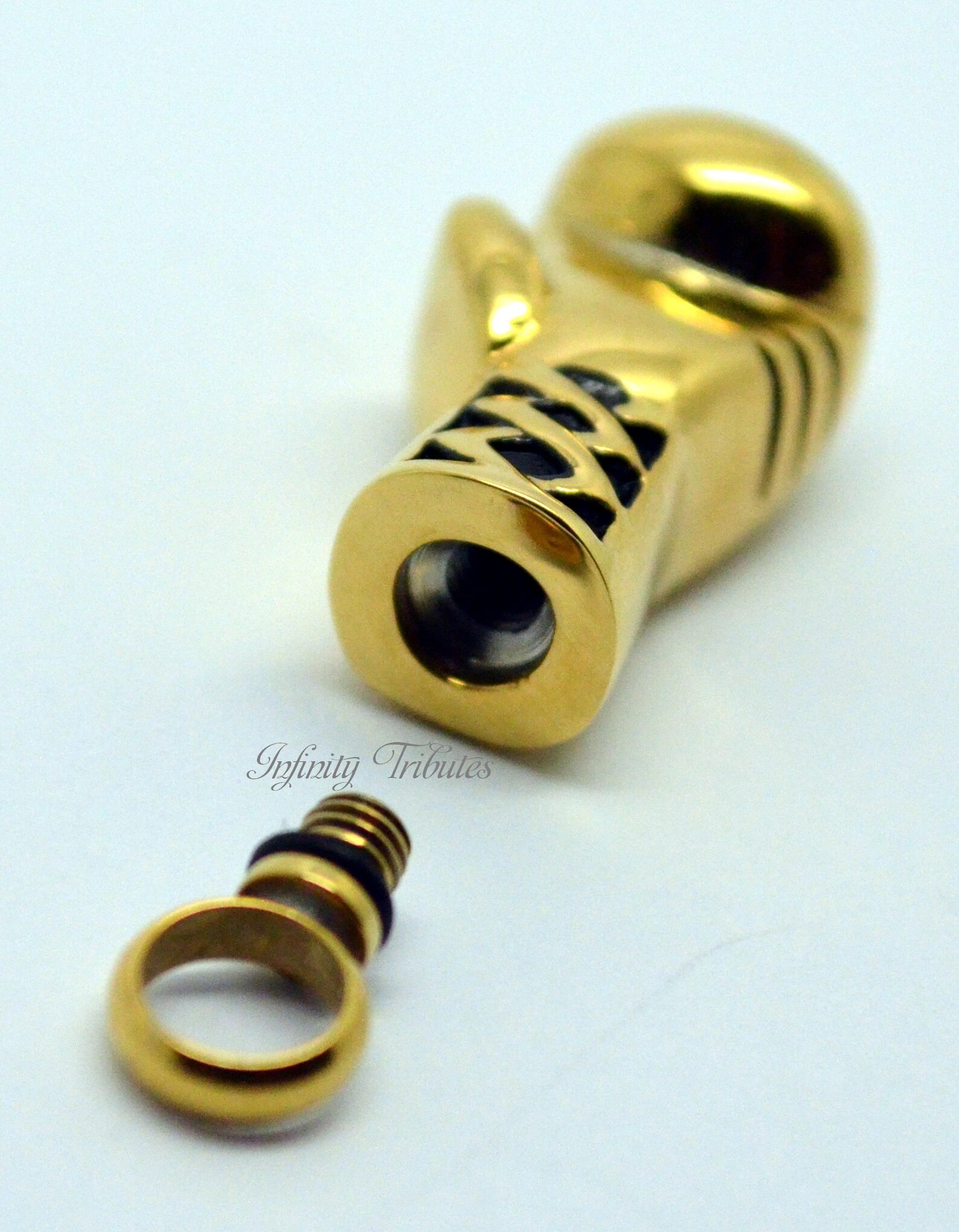 Boxing Glove Cremation Urn Necklace 24k Gold Plated Keepsake Etsy UK