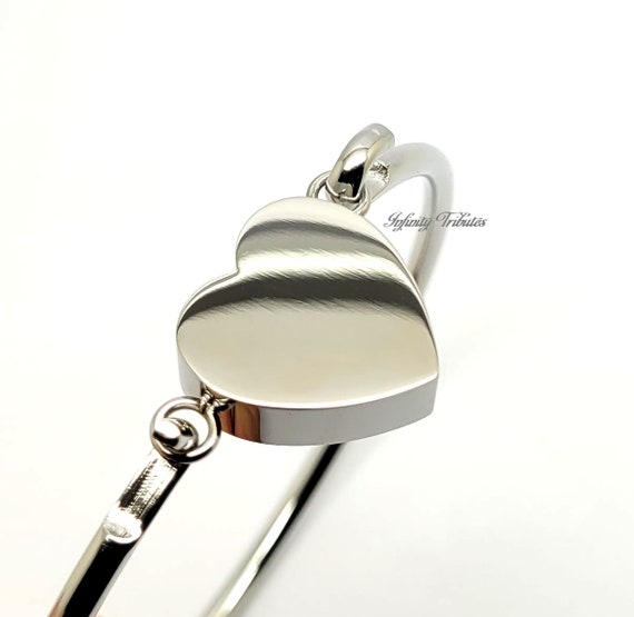 Cremation Memorial Bracelet - Crystal Ash Holder Jewelry For Loved Ones