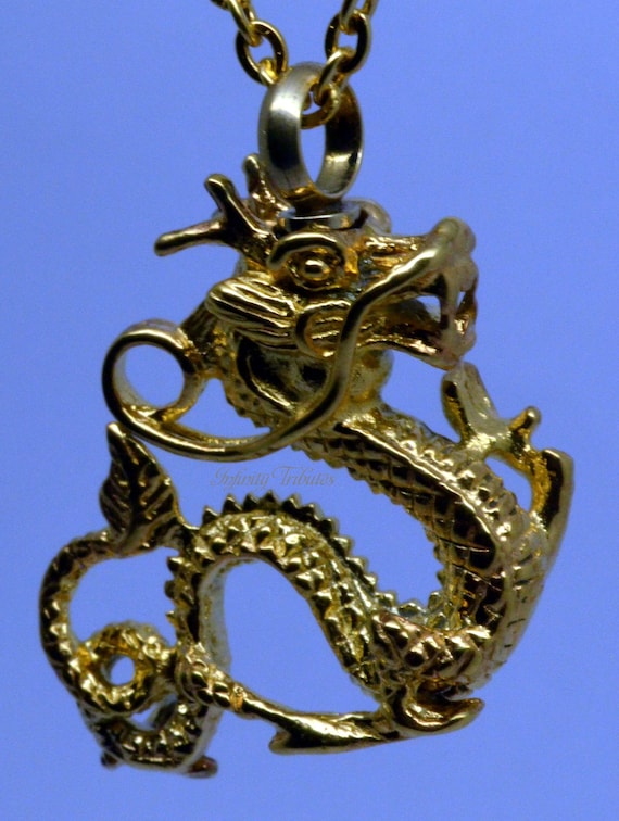 Cremation Urn Pendant Holds Ashes Fur Sand Hair Pills 24k Gold Plated Keepsake Charm Necklace Unique Funeral Jewellery Tablets Stash