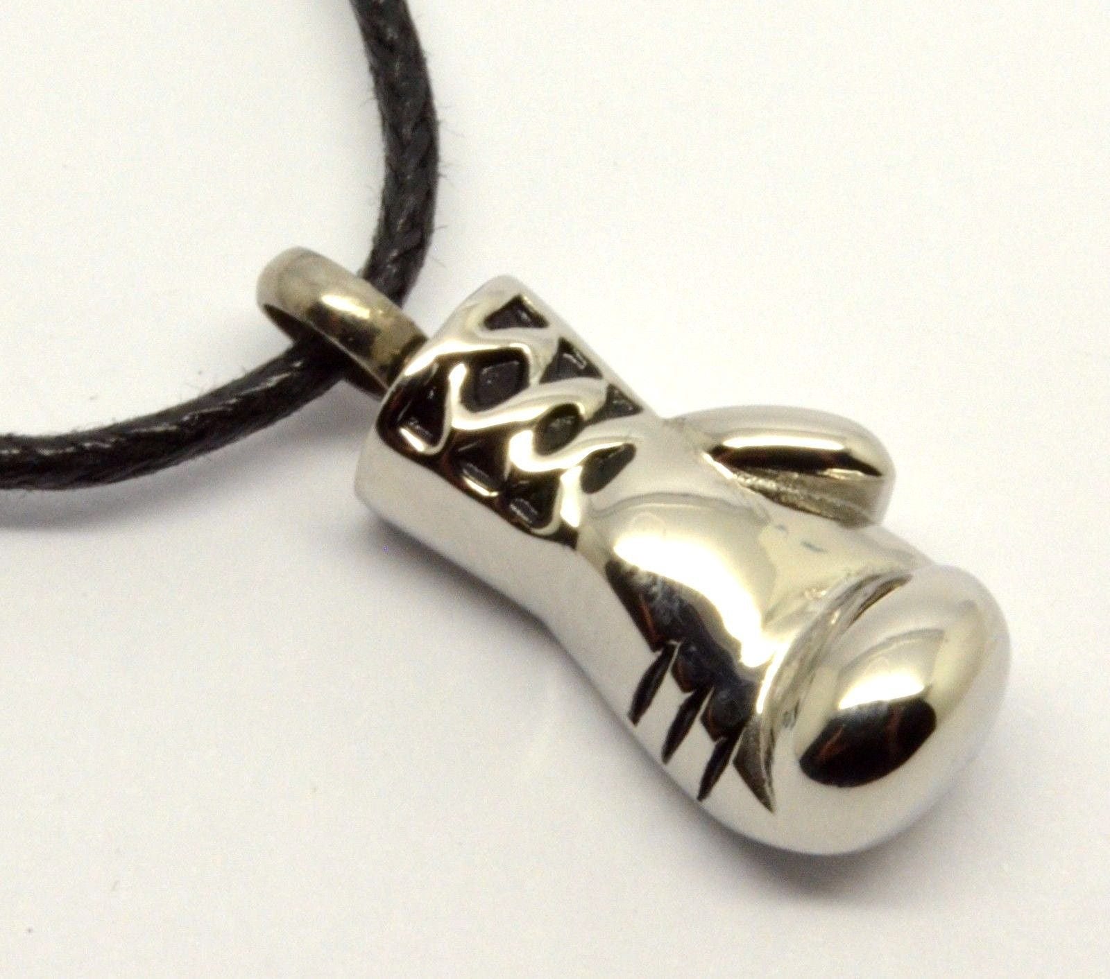 Boxing Glove Cremation Urn Pendant Keepsake Charm Necklace Etsy