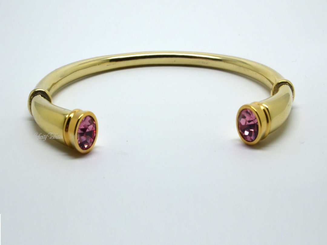 Cremation Urn Bracelet 24k Gold Plated Cuff Keepsake Bangle Holds Ashes