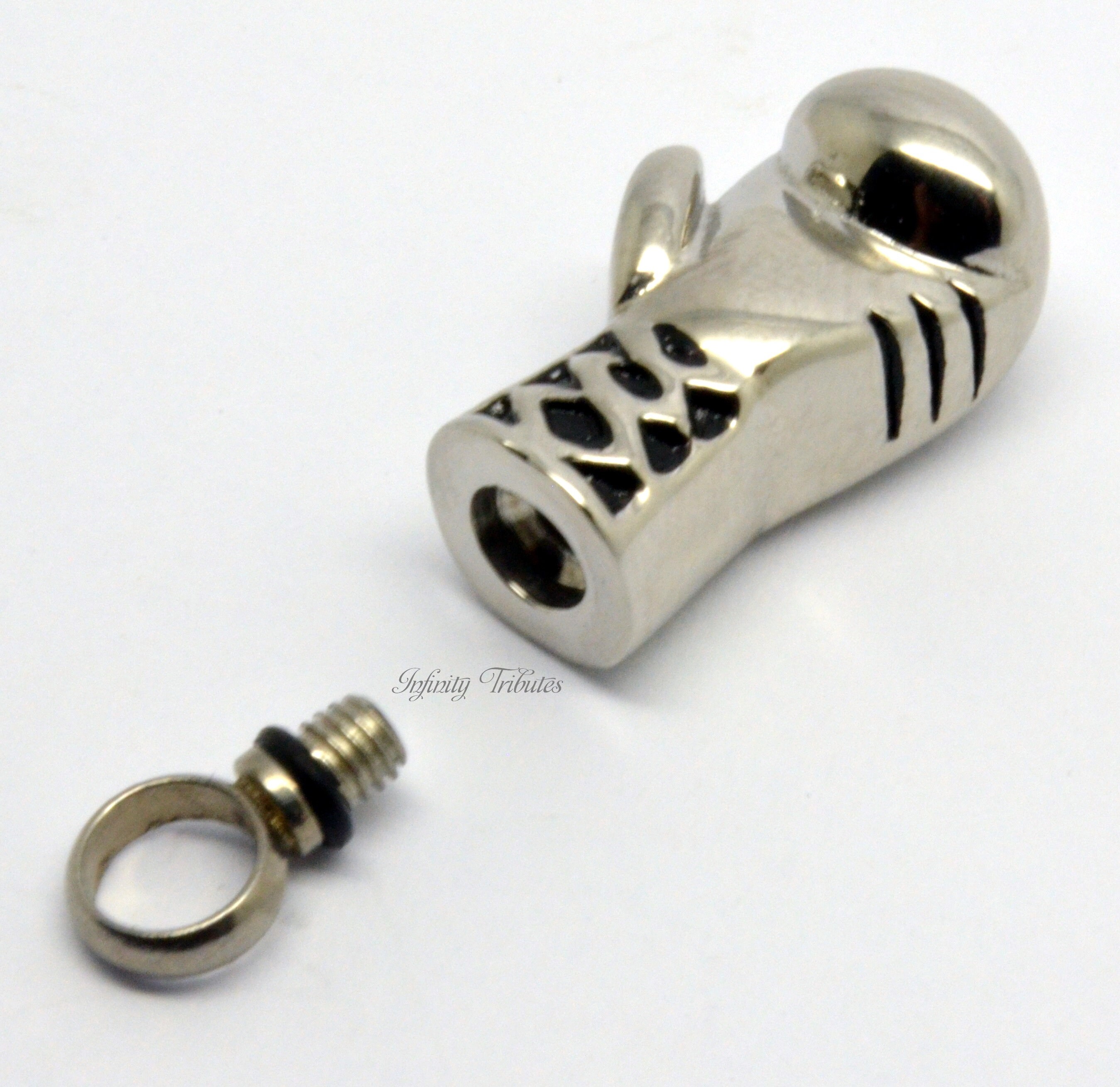 Boxing Glove Cremation Urn Pendant Keepsake Charm Necklace Etsy