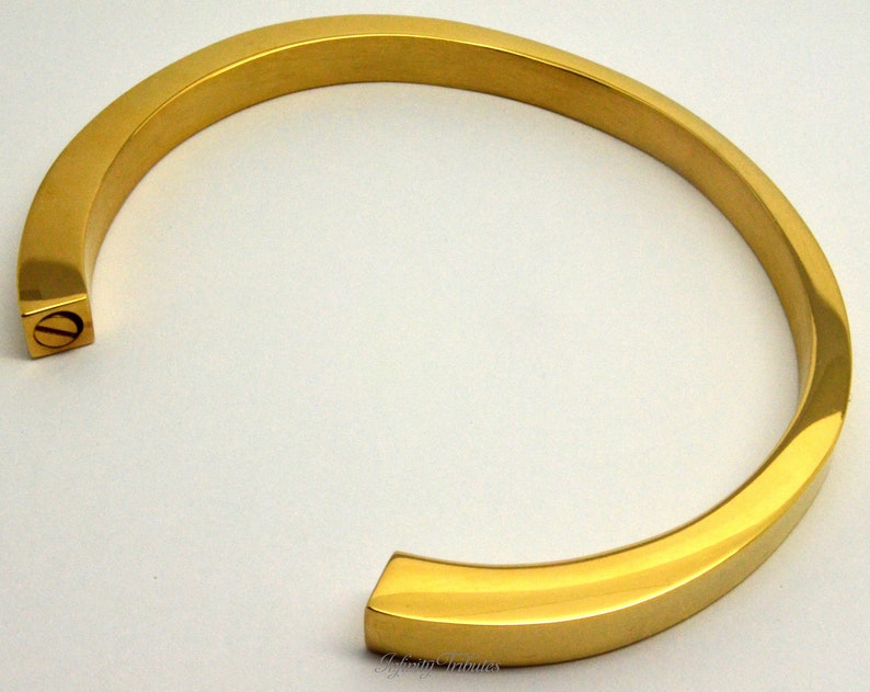 Gold urn bracelet Clearance