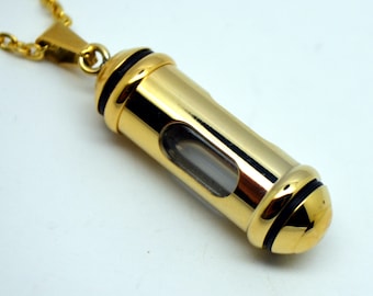 Gold Ashes Locket - Etsy UK