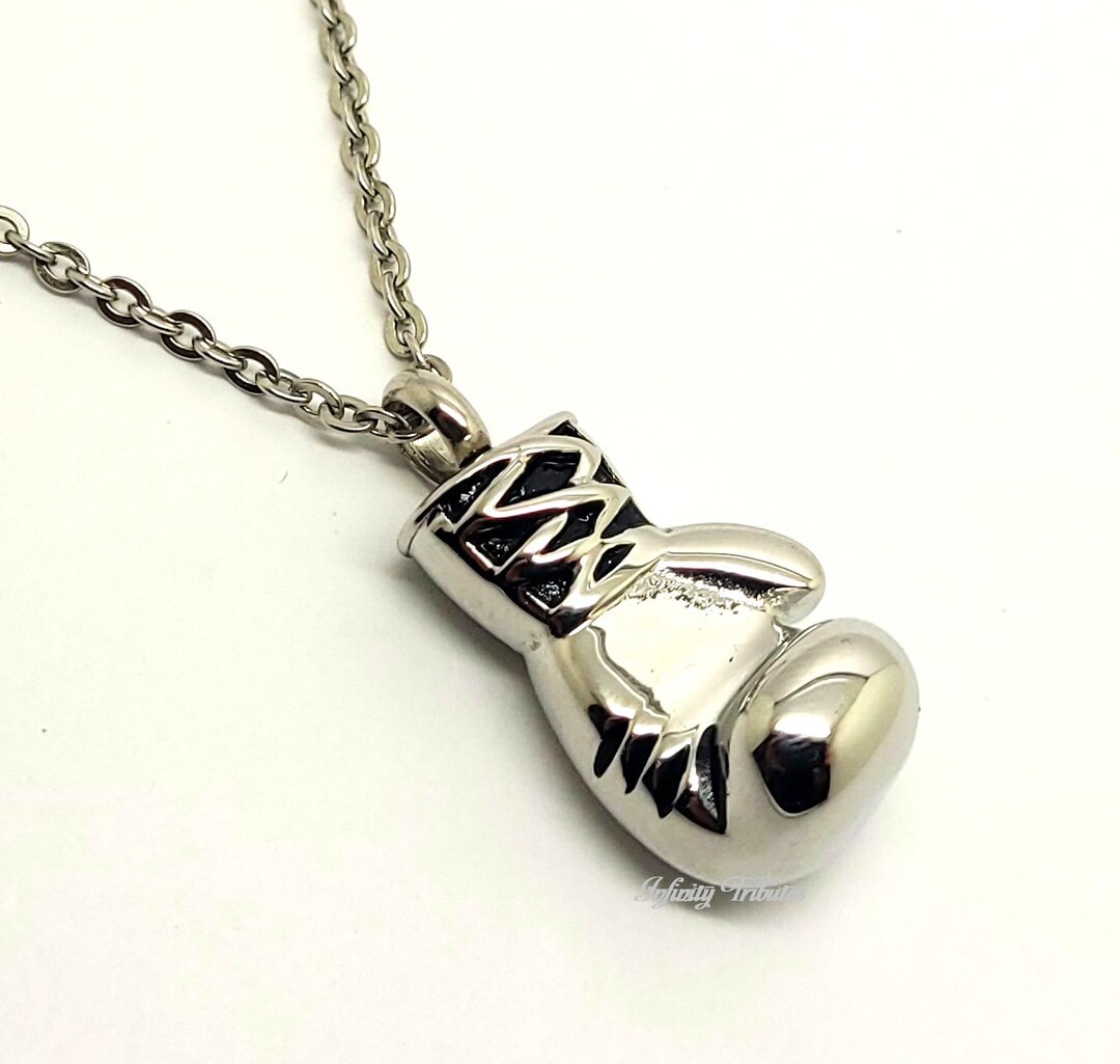 Army Boots Cremation Urn Pendant For Men – Stainless Steel Memorial Keepsake For Ashes