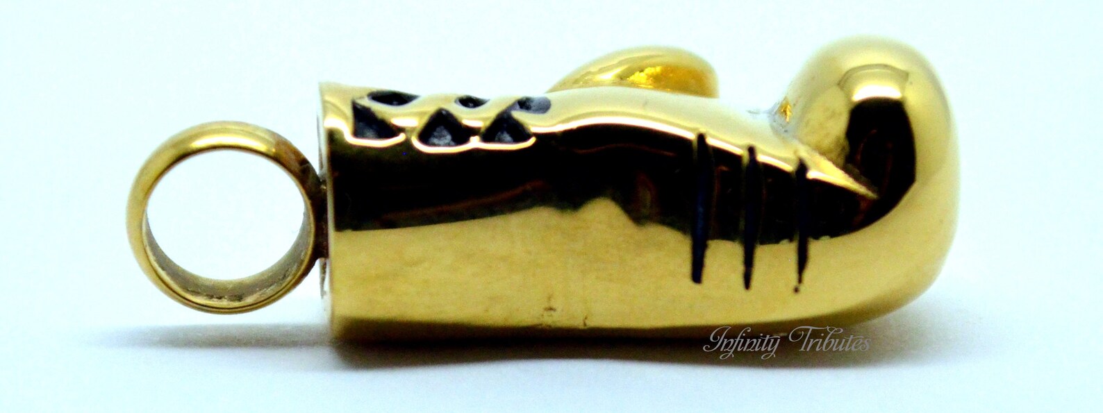 Boxing Glove Cremation Urn Necklace 24k Gold Plated Keepsake Etsy UK