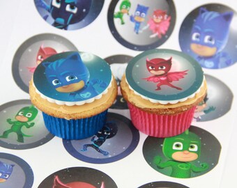 pj masks edible cake