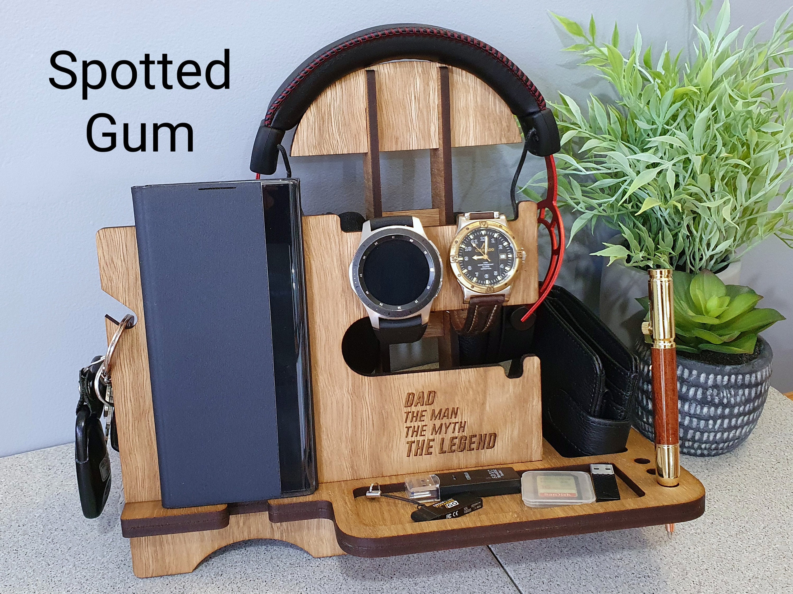 Personalised Headphone Docking Station Phone Stand Etsy Australia