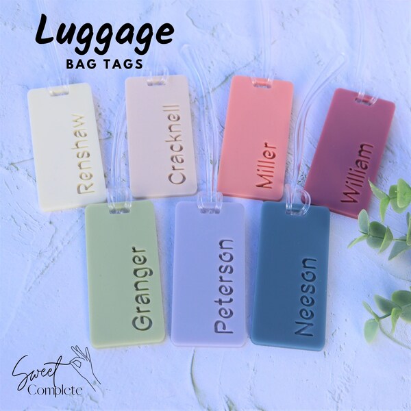 Bulk Luggage Tags Etsy