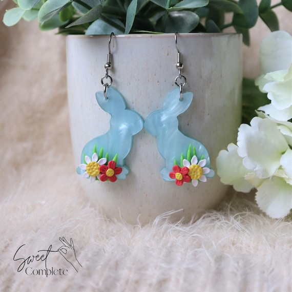 Easter shop bunny earrings