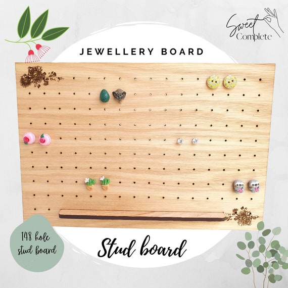 New Design Wooden Earring Display Stand Diy For Earrings, Necklaces,  Pendants, And Bracelets Affordable And Fashionable 19 07256g From Mate9,  $36.08 | DHgate.Com