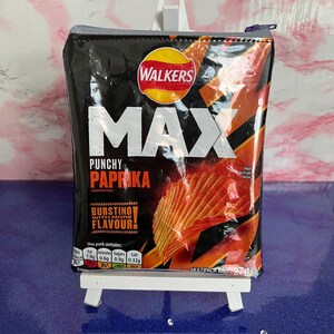 Recycled Packet Purse / Walkers Max / Paprika