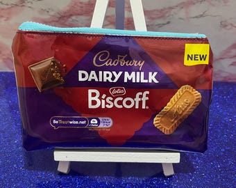 Cadbury Dairy Milk Biscoff / Recycled Packet Purse / Wallet