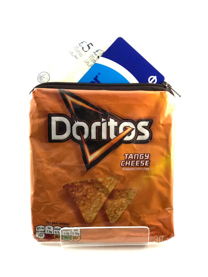 recycled crisp packet bag Doritos Cheese Recycled Packet Purse