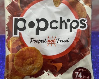 Recycled Packet Purse / PopChips / Barbeque / Wallet