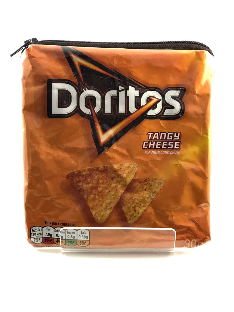 recycled crisp packet bag Doritos Cheese Recycled Packet Purse