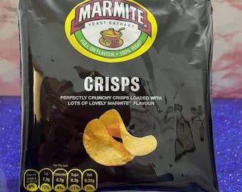 Marmite Crisps / Recycled Packet Purse / Wallet