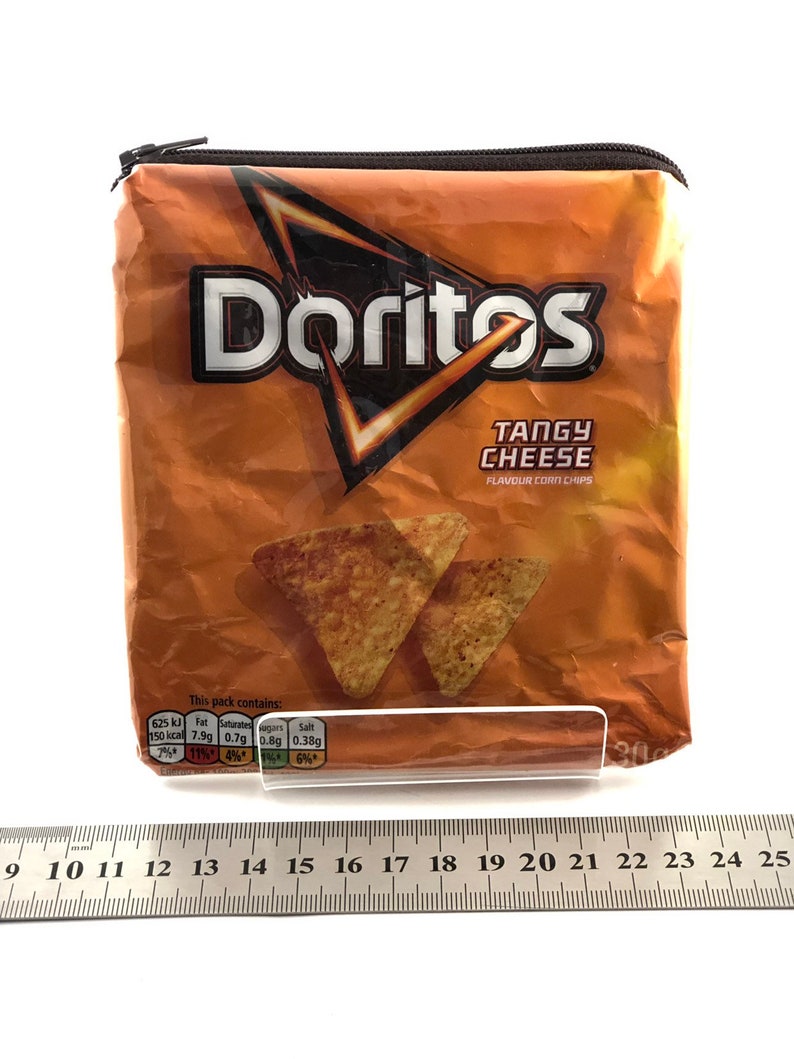 recycled crisp packet bag Doritos Cheese Recycled Packet Purse