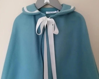 Auxence cape and Peter Pan collar pattern, sizes 2/4/6 years, Dauphin-Dauphine, Garance, Cortège, wedding, children of honour, boy, girl, mixed