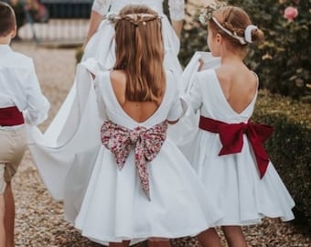 Colchique, Flowergirl dress, pattern