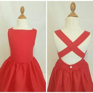 Airelle dress pattern, 2/4/6 years -Dauphin-Dauphine, Les Cortèges de Garance, Procession, wedding, bridesmaid, first communion