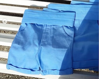 Short shorts pattern &quot;George&quot; 2-4-6 years, procession, groomsman, wedding, first communion, ceremony, Dauphin-Dauphine, Garance