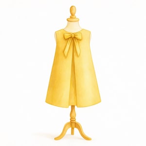 Pleated Trapeze Dress Pattern - Etsy