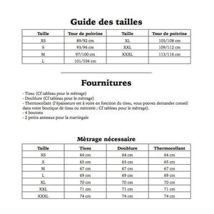 Patron de gilet pour homme du XS au XXXL, cortège, mariage, première communion et cérémonie image 2