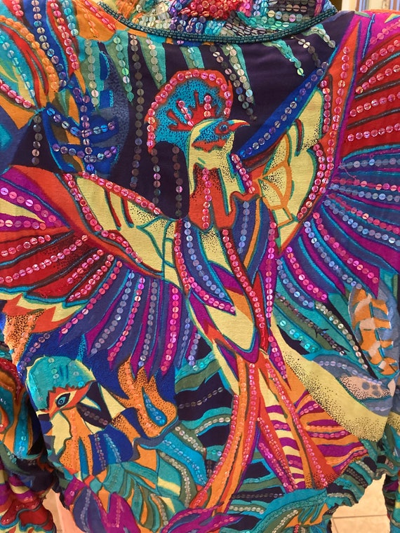 Vintage Designer Sequined Top/Jacket