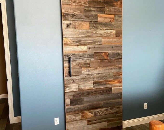 Reclaimed Wood Barn Door. - Etsy