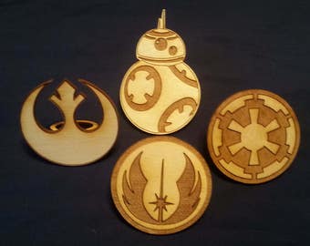 Star Wars style Neckerchief Slides