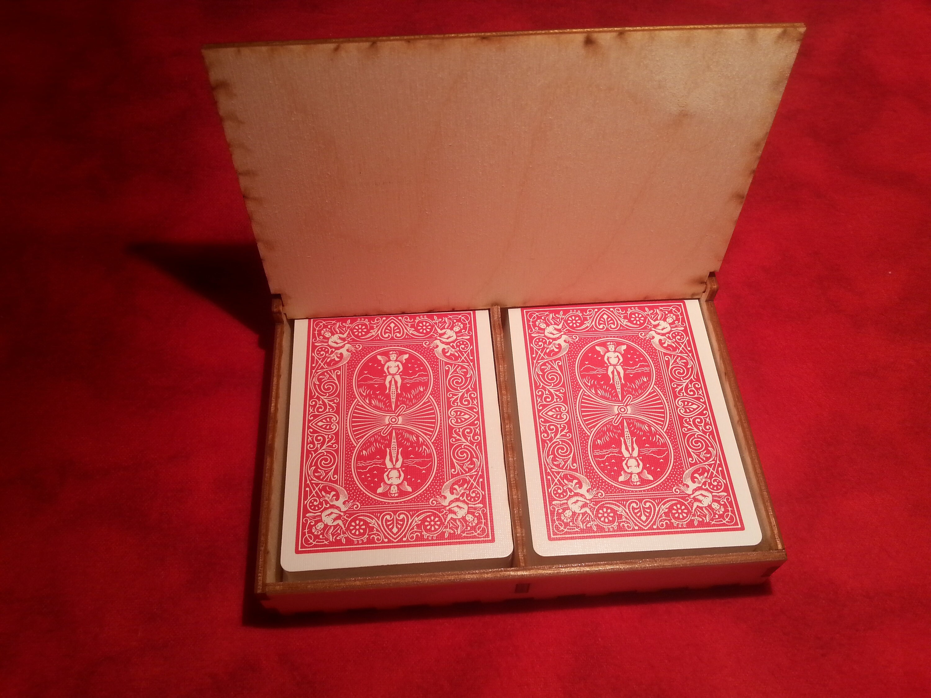 Playing Card Box GAME O Etsy