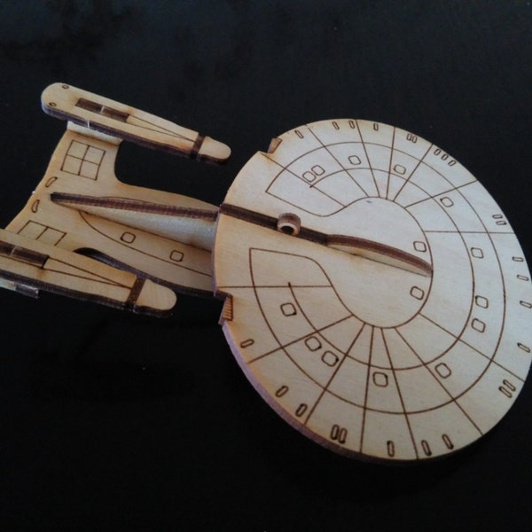 To boldly go where No man has gone before - Puzzle ship