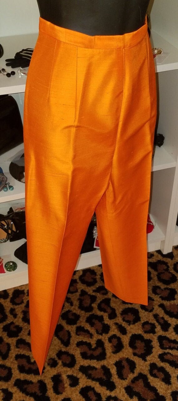 Vintage, 1960's, Alex Coleman, orange, cigarette,