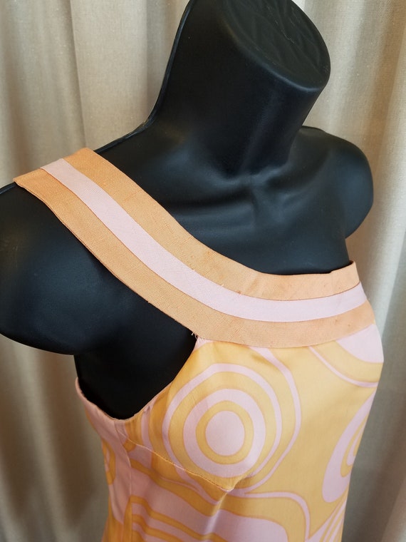 Vintage, 1960s, 1967, B.H. Wragge, Silk, Graphic P