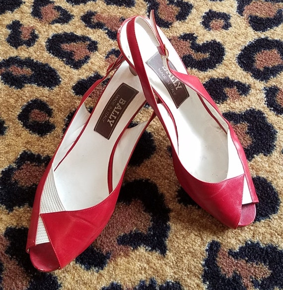 bally shoes 1980s