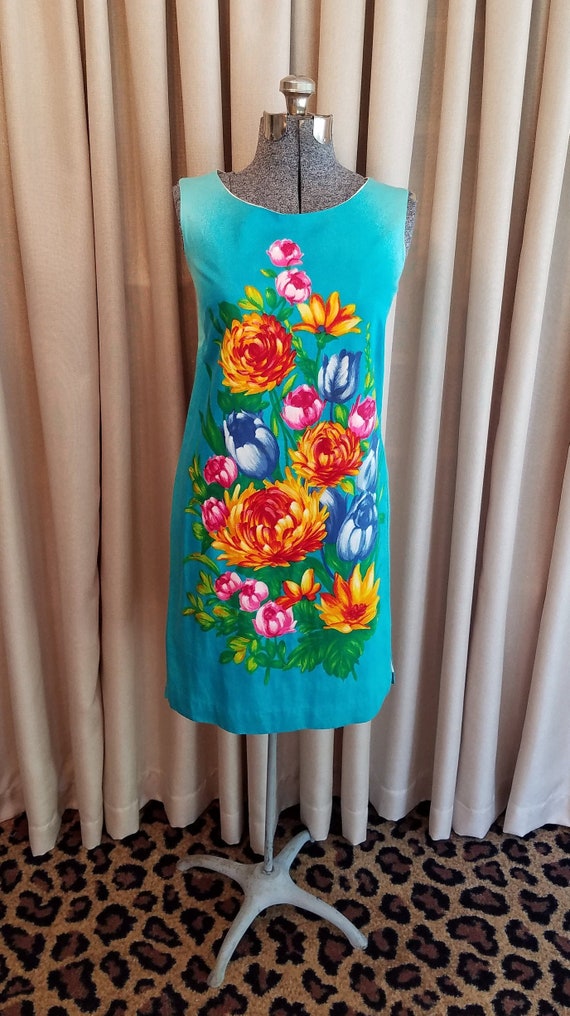 Vintage, 1960s, Something Else, Turquoise, Tropic… - image 3