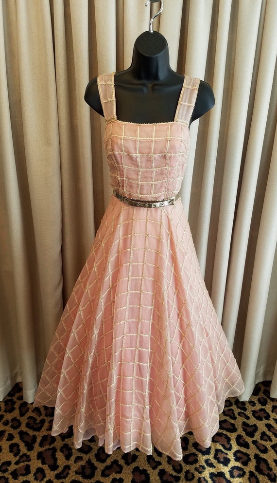 Vintage, 1950s, Original By Rudolph, Pink, Gold Me