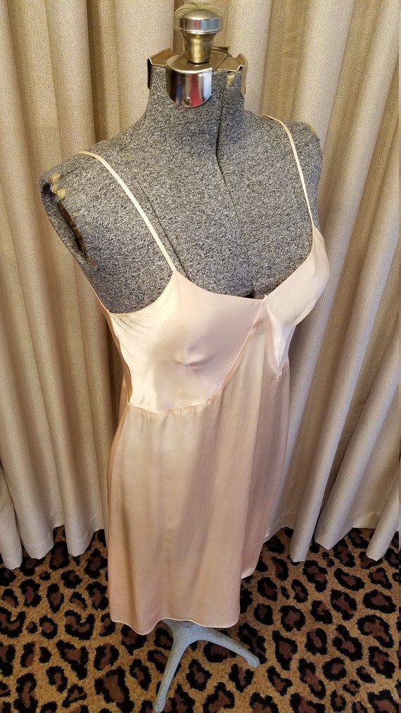 Vintage, 1940's Barbizon, Peach, Pink, Blush, Full