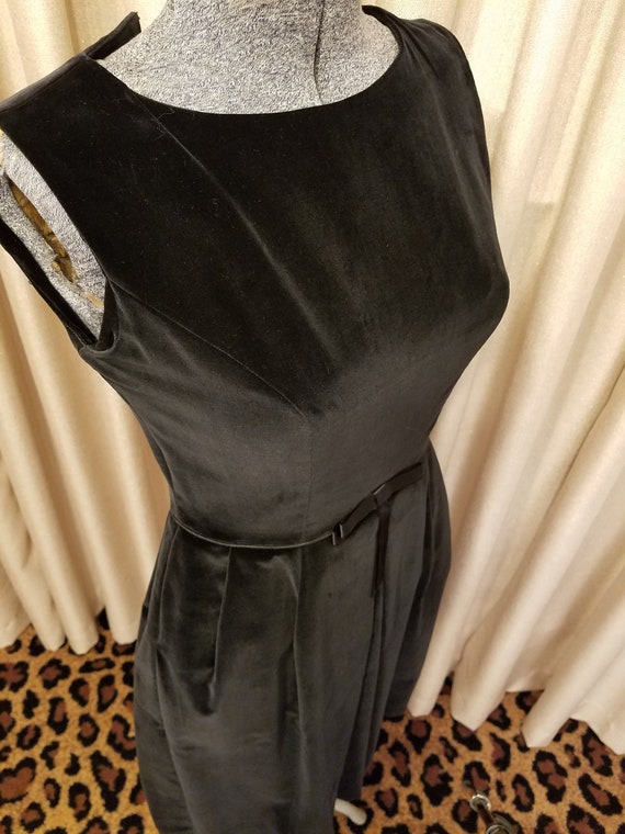 Vintage, 1960's, Kerrybrooke, Velveteen, Black, Co